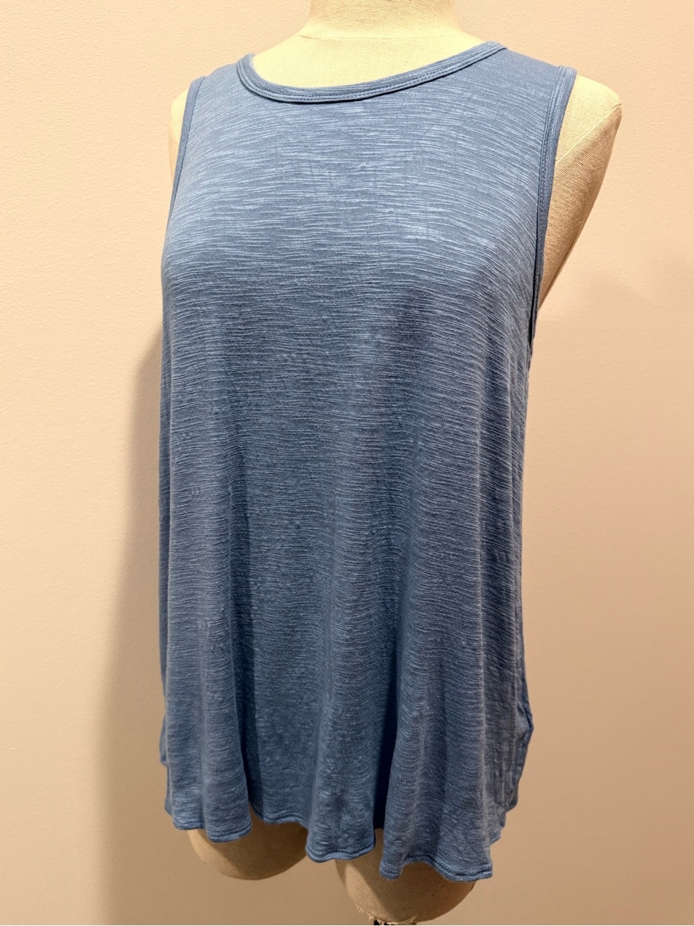 Old Navy Blue Scoop Neck Swing Tank